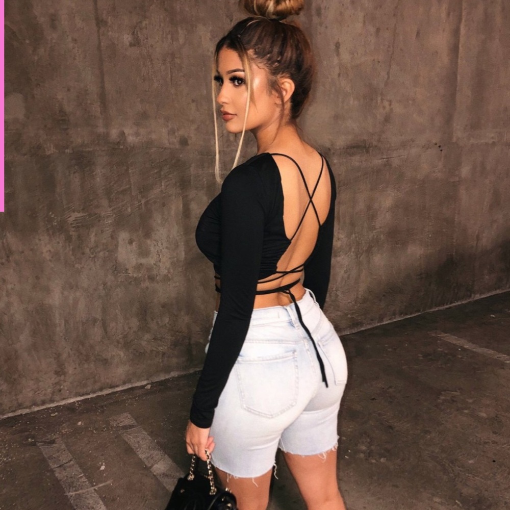 Ootd fashion crop top